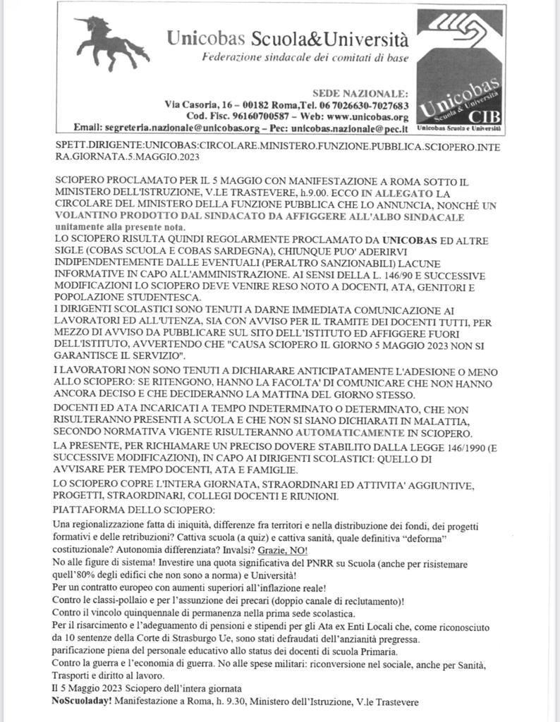 SCIOPERO